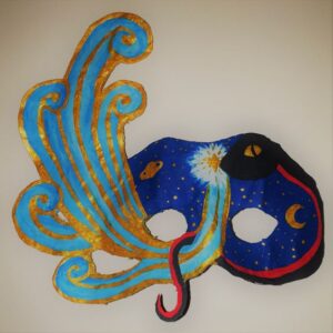 A mask for Crowley, by Loomey