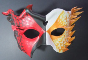 Handmade Leather Mask